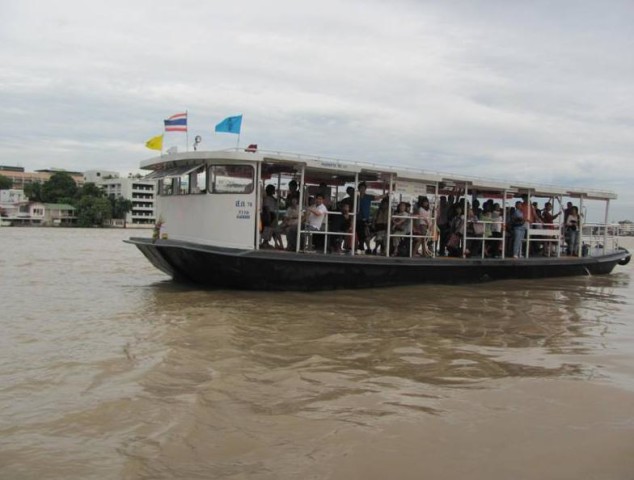 Boat in Chao Phraya BKK