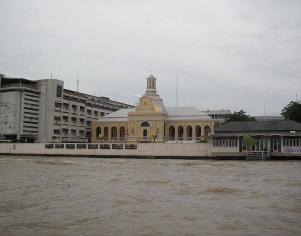 Chao Phraya River Bangkok Buildings BKK