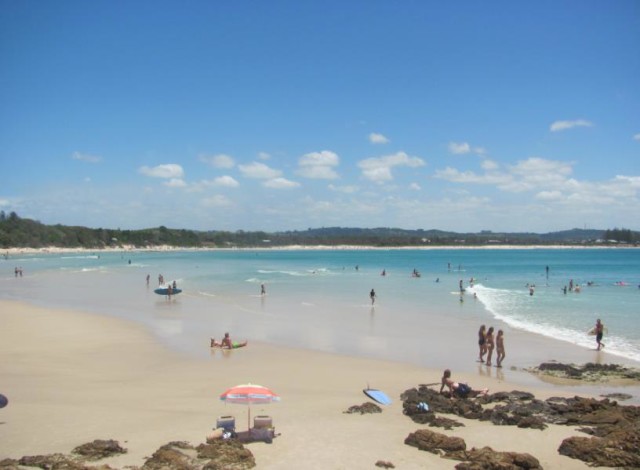 Beaches in Byron Bay Australia
