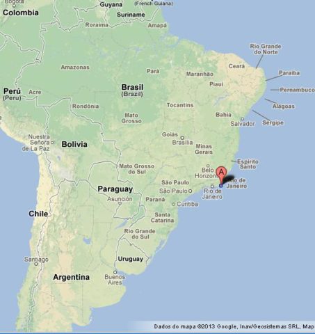 Where is Buzios on Map of Brazil