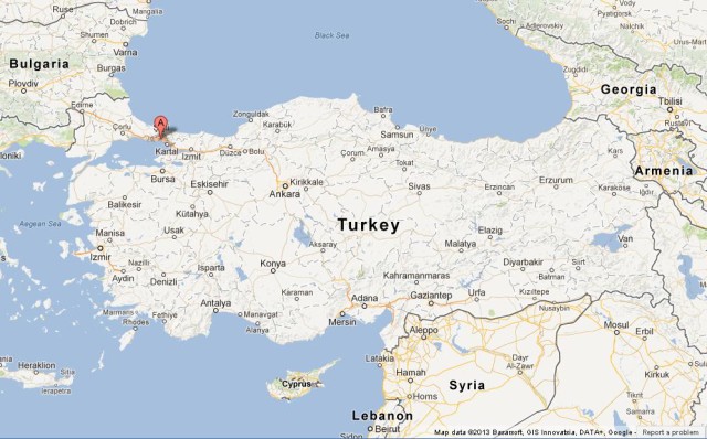 Where is Istanbul on Map of Turkey