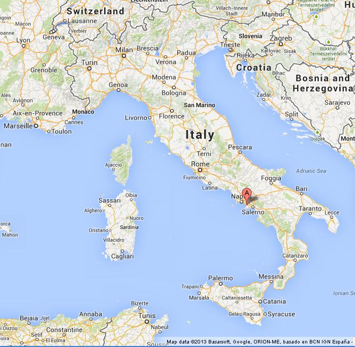 Pompeii Map Italy Googlesamp