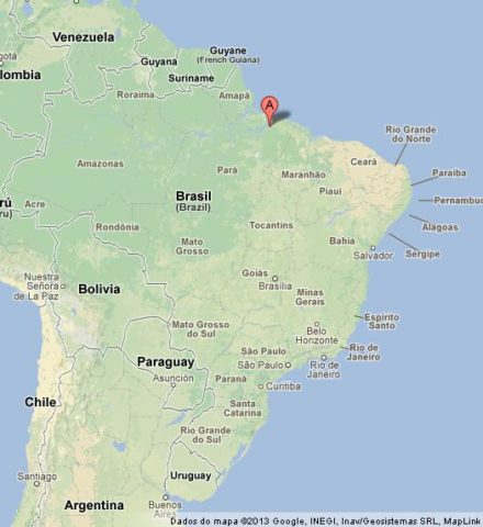 Where is Belem on Map of Brazil