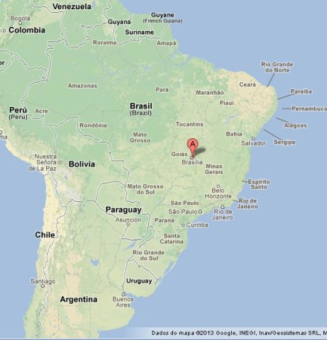 Where is Brasilia on Map of Brazil