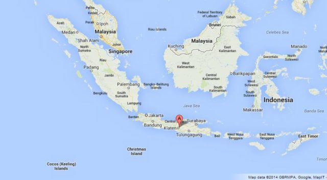 Where is Java on Map of Indonesia