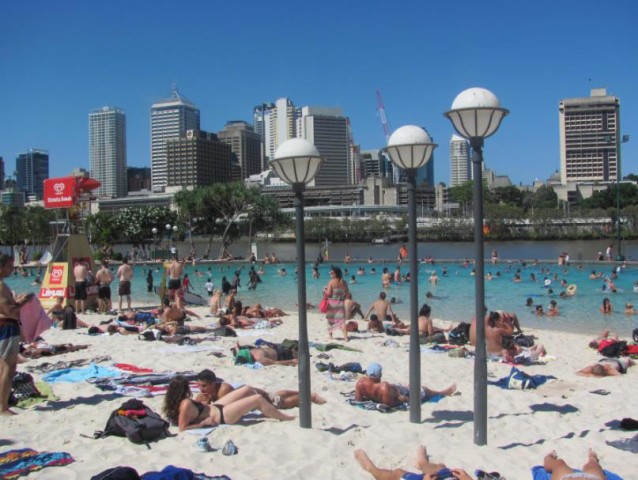 Brisbane South Bank Beach