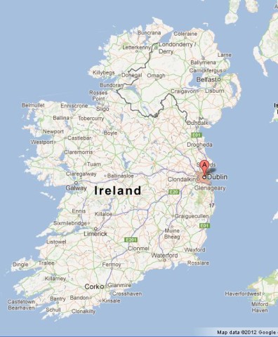 Where is Dublin on Ireland Map