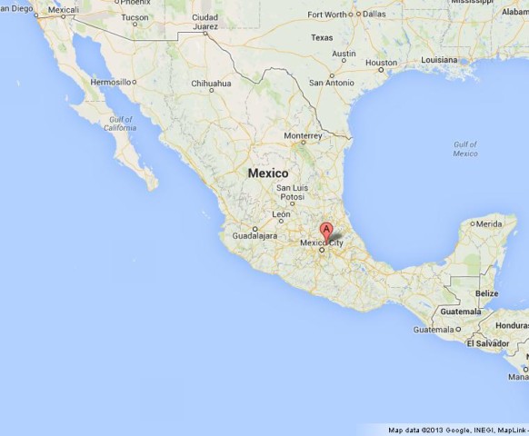 Where is Teotihuacan on Map of Mexico