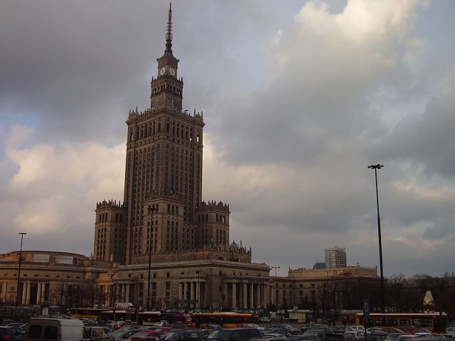 Poland Warsaw landmarks