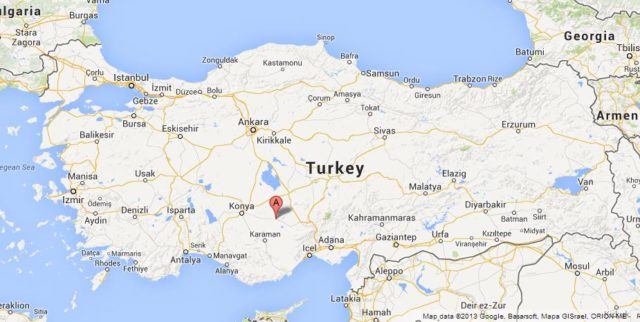 location-karapinar-on-map-of-turkey