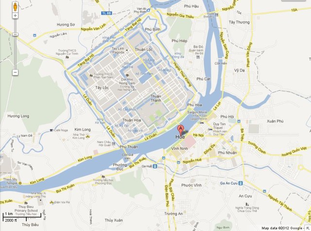 Map of Hue