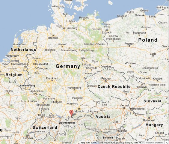 where is Neuschwanstein Castle Map Germany, where is Cinderella castle