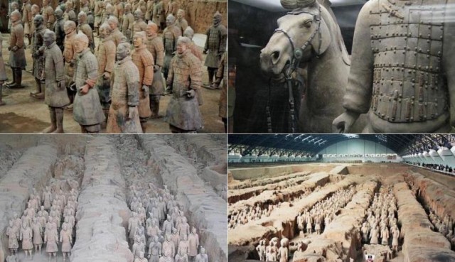 Terracotta Army in Xian China