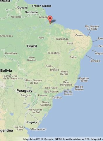 Where is Ilha de Marajó on Brazil Map