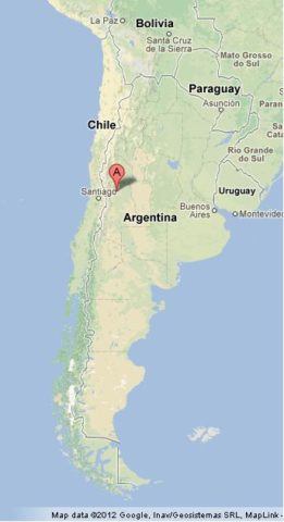 Where is Mendoza on Map of Argentina