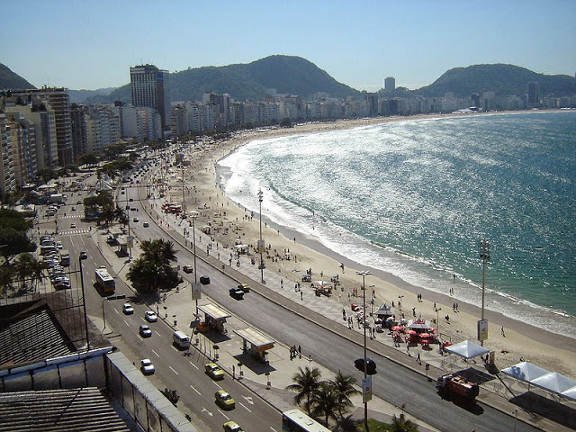Copacabana Beach Rio Janeiro