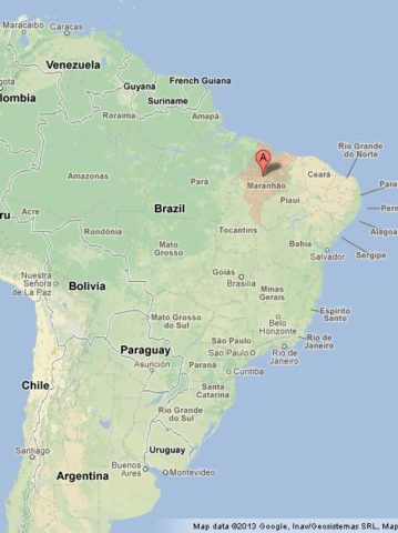 Where is Maranhão on Map of Brazil