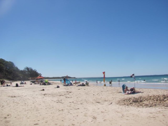Straddie Beach near Brisbane