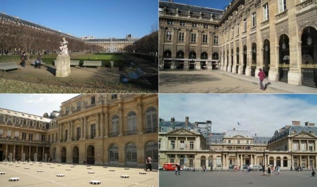 Palais Royal in Paris France
