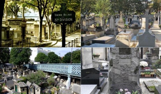 Cemetery Montmartre in Paris