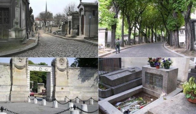 France Pere Lachaise Cemetery Paris