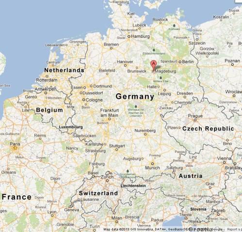 Where is Magdeburg on Map of Germany