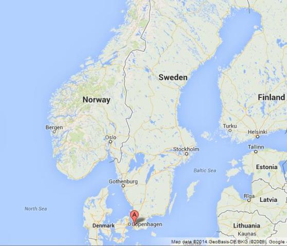 where is Malmo on Map of Sweden, location Malmo map Sweden