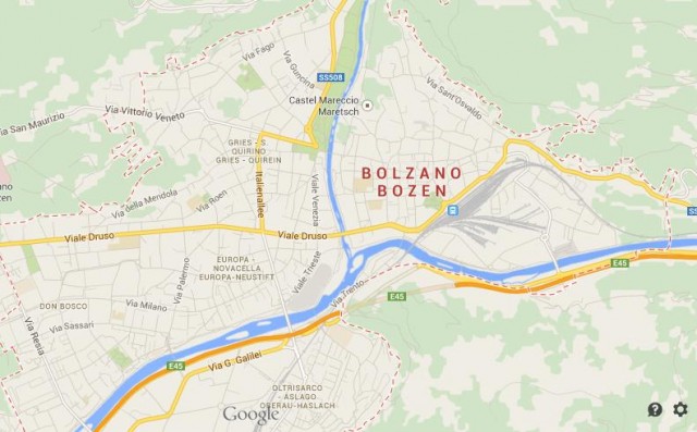 Bolzano Map