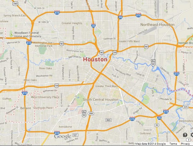 Houston Hobby Airport Map