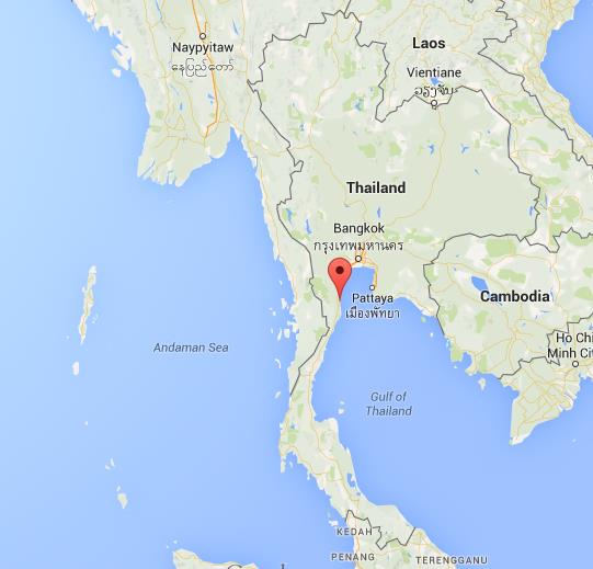 Where Is Hua Hin On Map Thailand