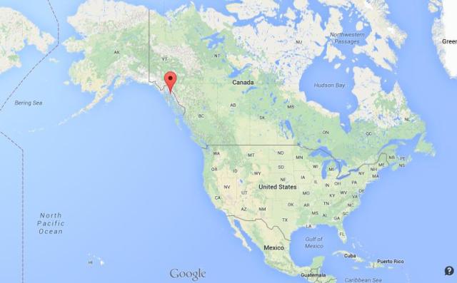 location Juneau on USA map