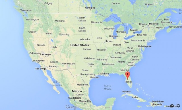 location Lakeland map USA