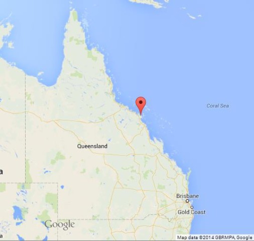 Where is Airlie Beach on Map of Queensland