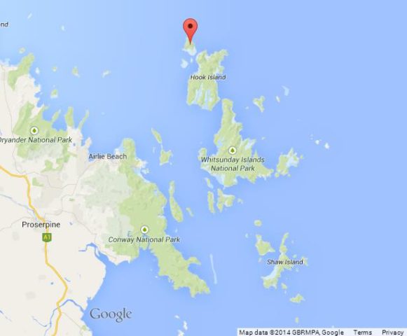 Where is Hayman Island on Map of Whitsundays