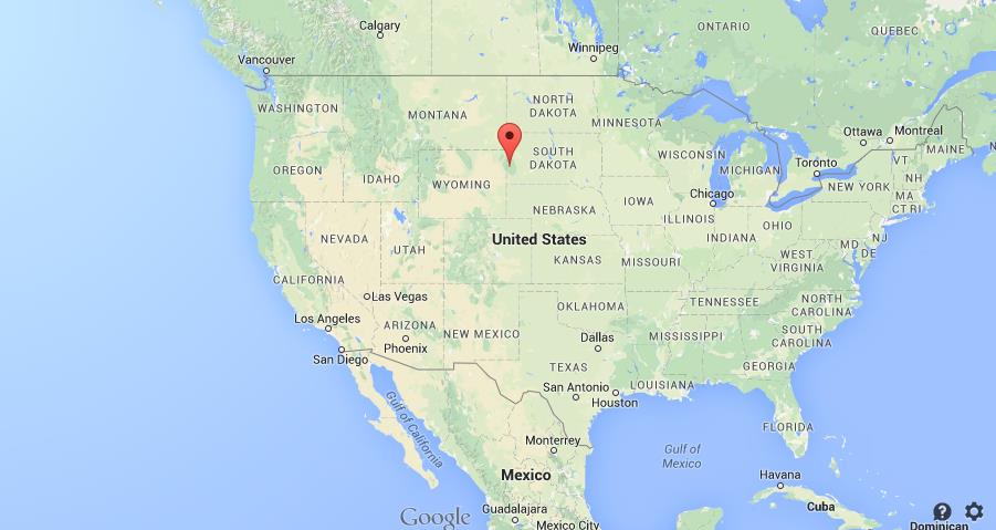 Location Black Hills On Map United States