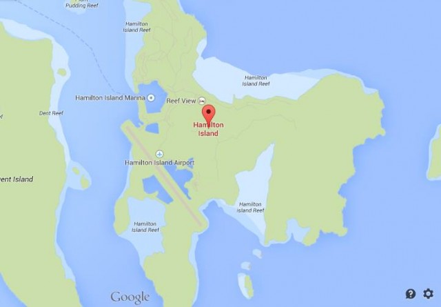 Hamilton Island map