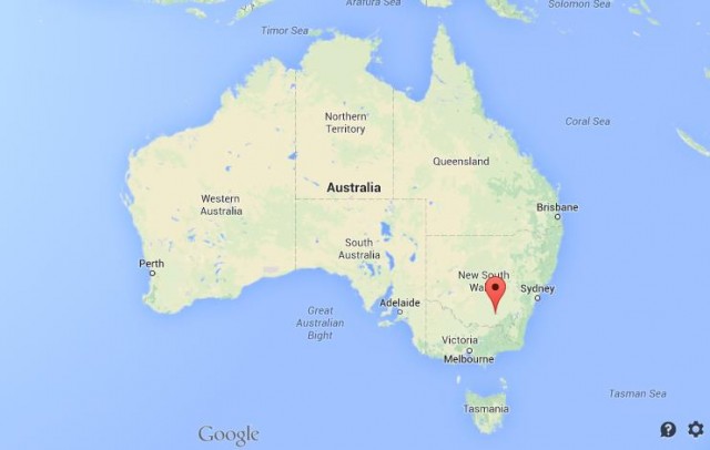 location Wagga Wagga map Australia