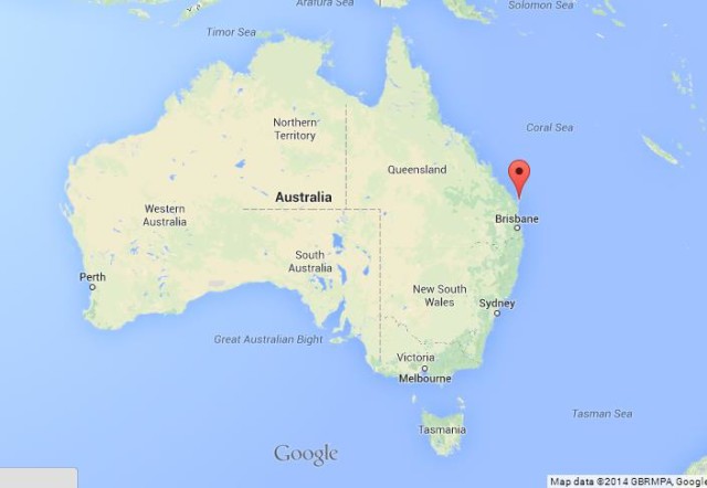 Where is Fraser Island on Map of Australia