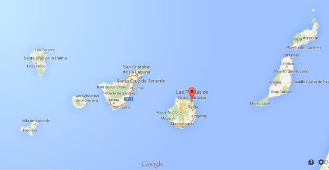 Where is Gran Canaria on Map of Canary Islands