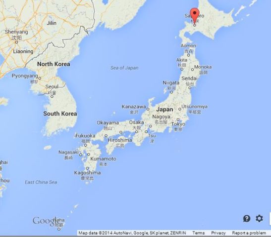where-sapporo-on-map-of-japan