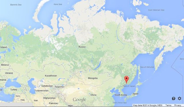 Where is Vladivostok on Map of Russia