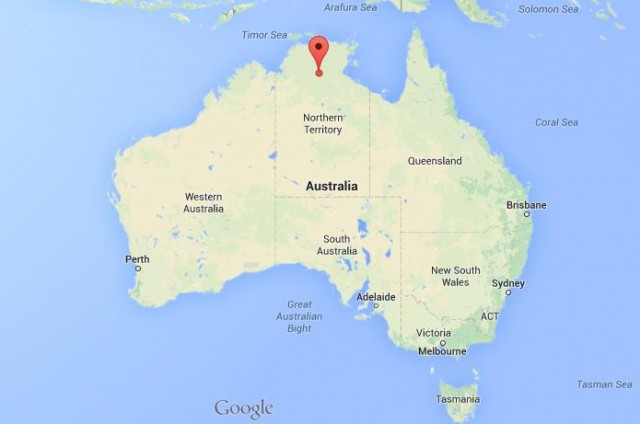 location Elsey National Park map Australia