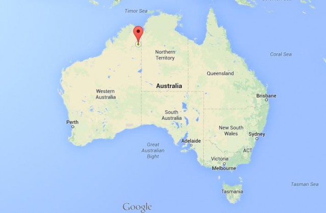 location Purnululu National Park map Australia