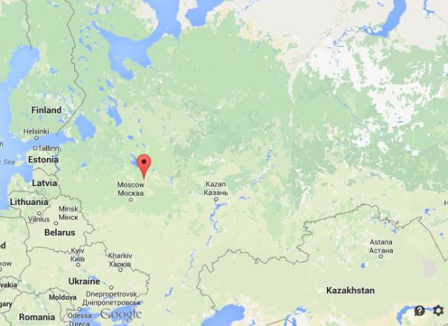 location Rostov on map of Russia