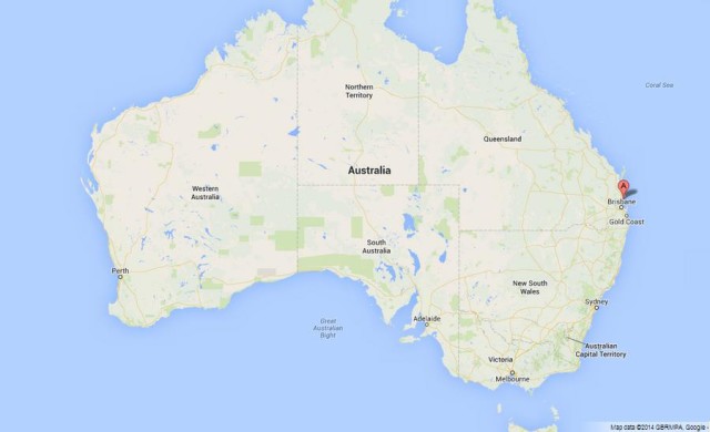 location Bribie Island on Map of Australia