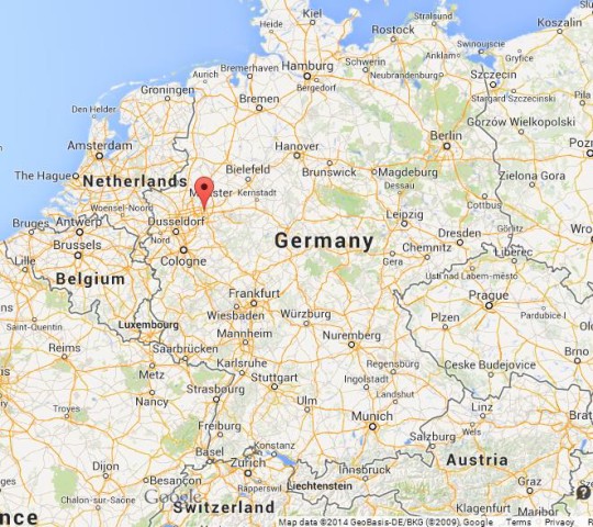 Where is Dortmund on Map of Germany