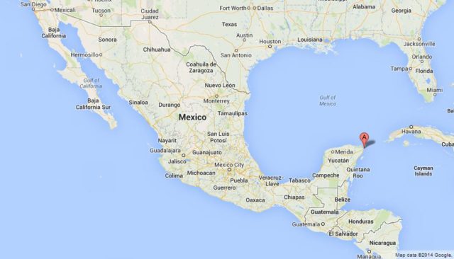 Where is Isla Mujeres on Map of Mexico