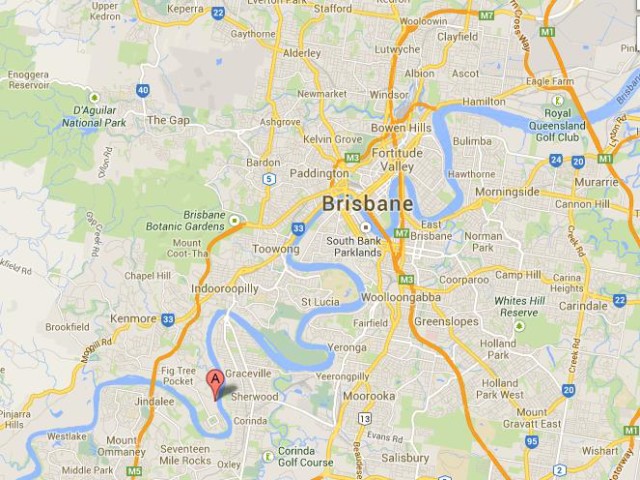 location Lone Pine Koala Sanctuary on Map of Brisbane