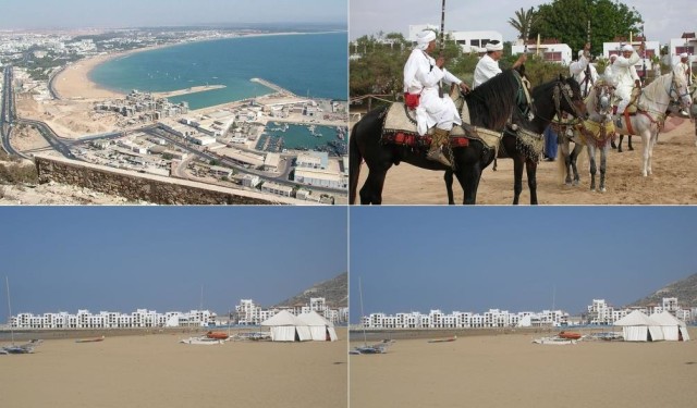 Agadir coast of Morocco