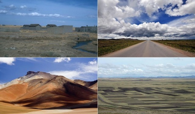 Altiplano, Bolivia landmarks, Landscapes Altiplano